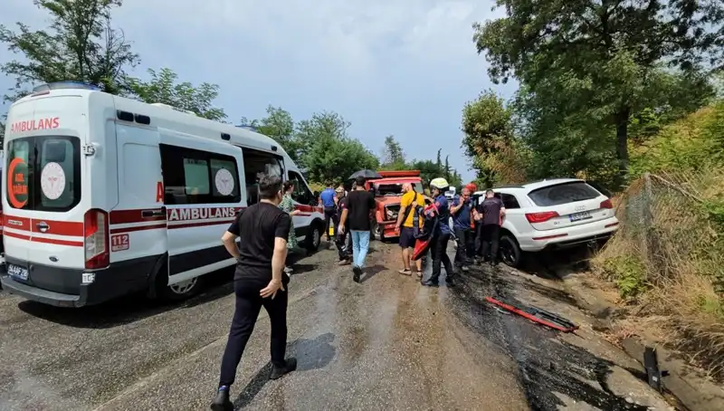 Sakarya'da Kamyonet-Cip Çarpışması: 5 Kişi Yaralandı, Hayati Tehlike Yok