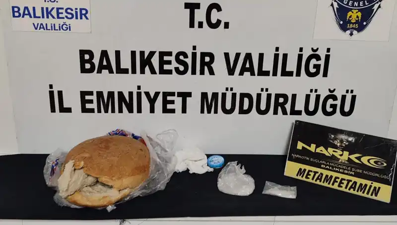 Ekmeğin İçine Uyuşturucu Gizleyenler Operasyonda Ele Geçirildi!