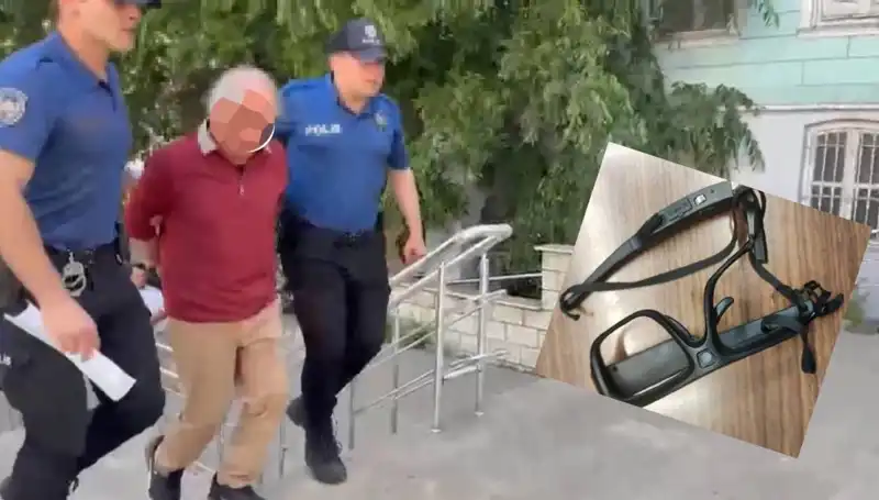 Kameralı Gözlükle Çekim Yapan Şahıs Kadınları Rahatsız Etti!