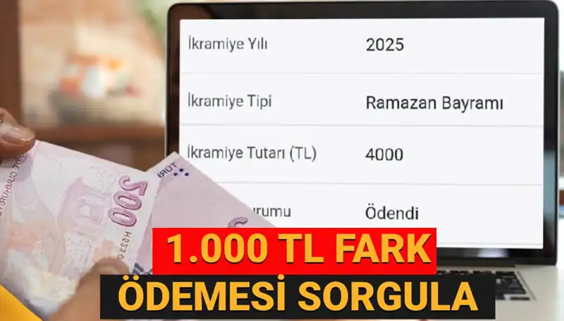 Emekli Bayram İkramiyesi Fark Ödeme Tarihleri 2025: Hangi Tarihlerde Yatacak?