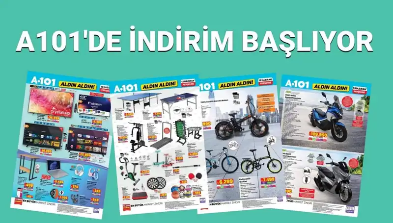 A101 Market'te 12 Haziran Aktüel Kataloğu ile Yılın En İyi Fırsatları Sizi Bekliyor!