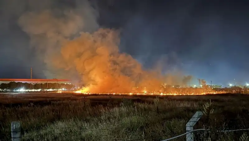 İzmir'de Gece Yarısı Yangın Paniği: Alevler Kısa Sürede Yayılınca Çevre Halkı Sokağa Döküldü