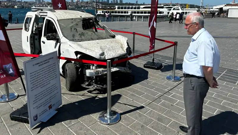 15 Temmuz Darbe Girişiminde Tankların Ezdiği Otomobiller Sergilenecek