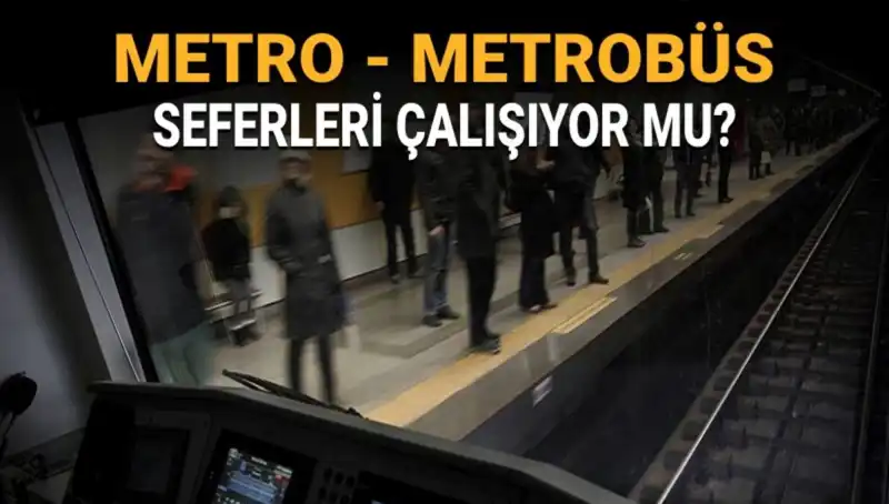 İstanbul'da Ulaşım İle İlgili Son Gelişmeler: Bugün Metrobüs ve Metro Durumu Nedir?