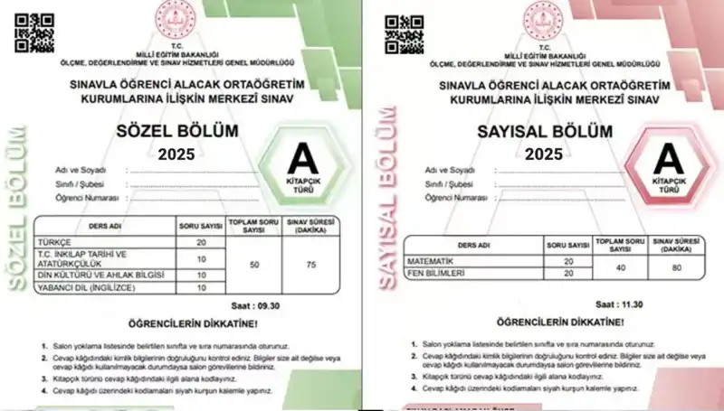 LGS Soru ve Cevap Anahtarı 2025 İçin Tarih Belli Oldu!