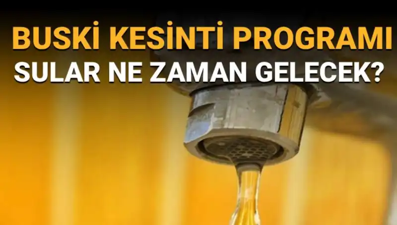 Bursa Nilüfer'de Su Kesintisi: Beklenen Sulama Ne Zaman Başlayacak?