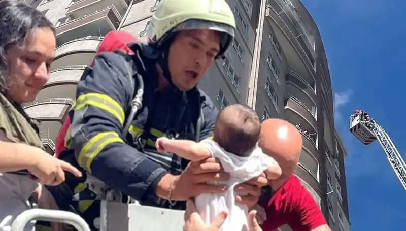 Kayseri'deki 14 Katlı Binada Korkutan Yangın: Olayın Özeti ve Detaylar