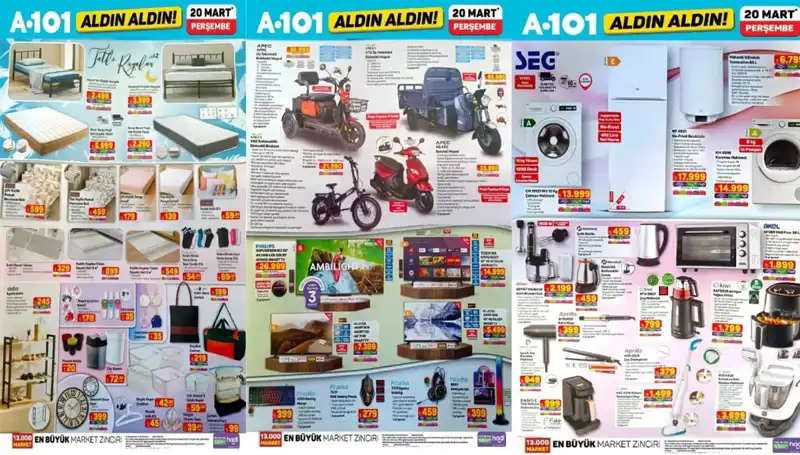 A101 Aktüel İndirim Kataloğu: Mutfak Ürünlerinde Kaçırılmayacak Fırsatlar